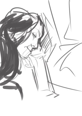 @Lubasa - Killing time sketching