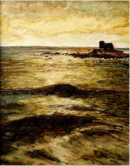 Vagues au couchant Créations d'Artistes, Peintures, Huile Auteur: Dany Wattier