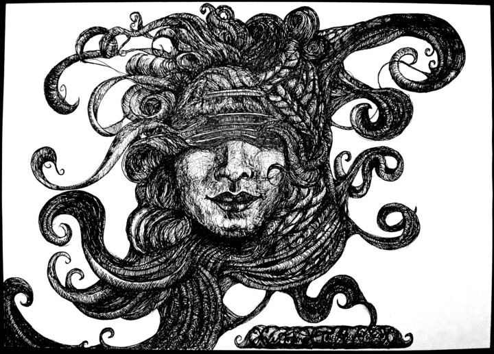 Fortuna - Drawing by Tay Aguilar 